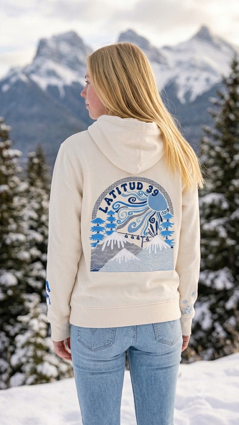 hoodie snow